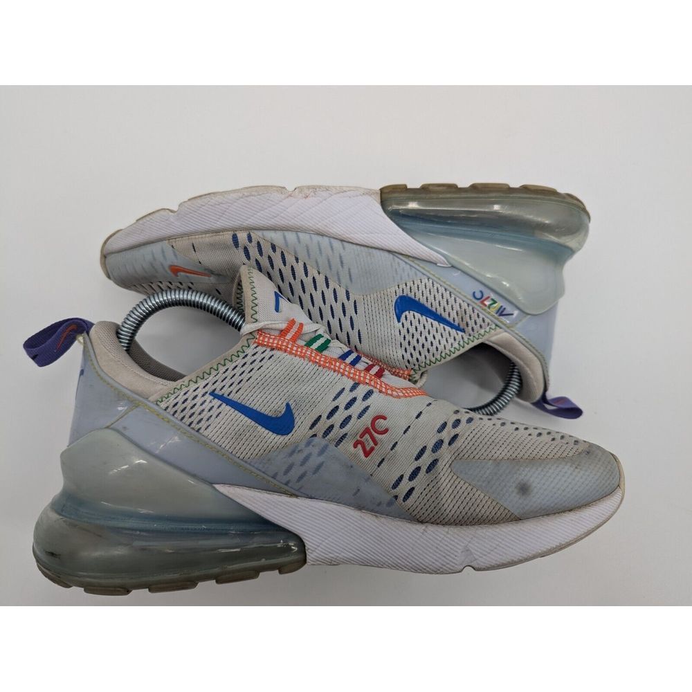 Nike Air Max 270 Mens 8 Olympic Rings White Racer Blue Athletic Shoes CZ7947-100 - Picture 6 of 10